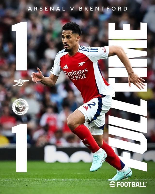 Leyu-【英超】托马斯破门维萨扳平，阿森纳1比1布伦特福德